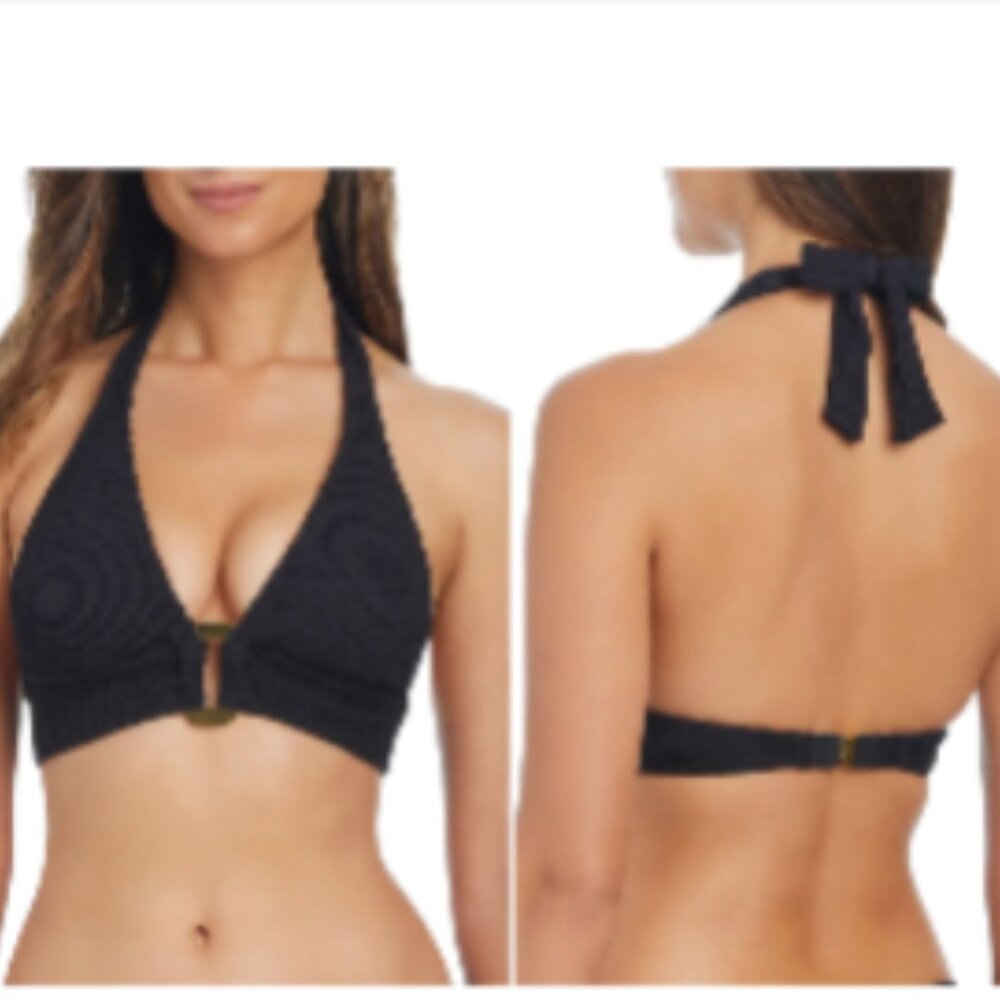 Bleu Rod Beattie High Leg Bikini Pucker Up NWT Sz 14